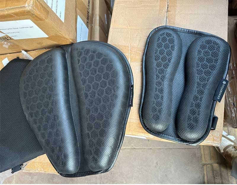 Ennorfigo Motorcycle Gel Seat Cushion Suitable for All Motorbikes