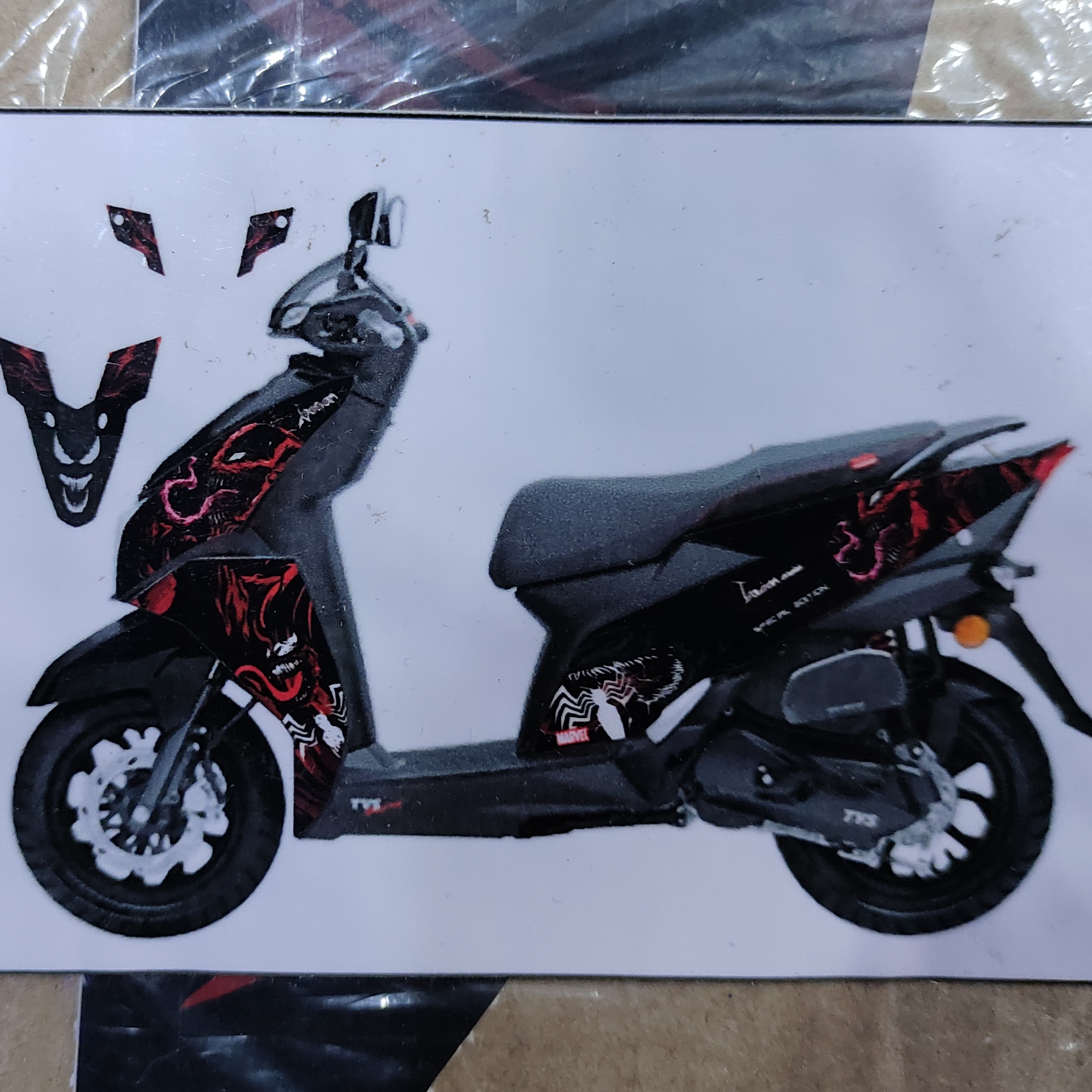 FULL BODY DECALS FOR TVS NTORQ 125