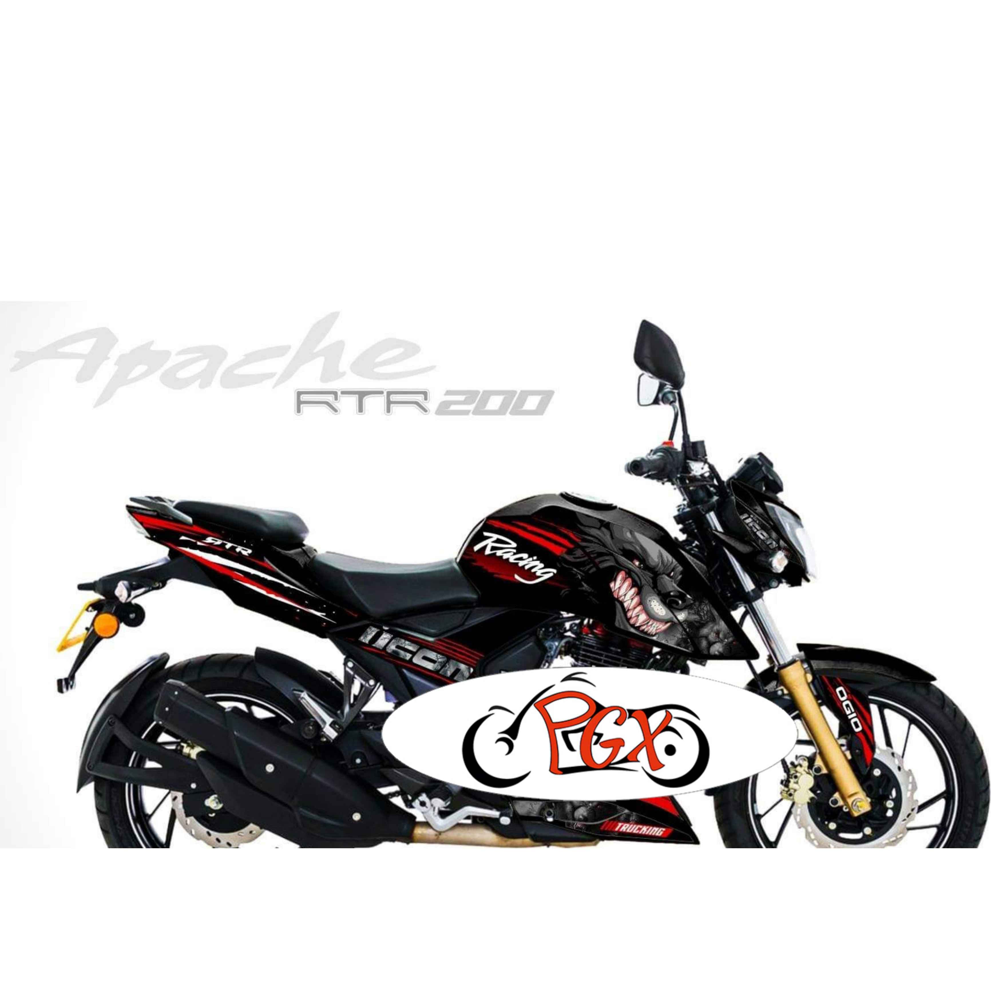 FULL BODY DECALS FOR APACHE RTR 160/200 4V