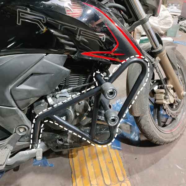 Crash Guard for Apache RTR 160/200