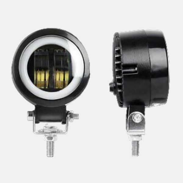 2 LED With Square & Round fog light