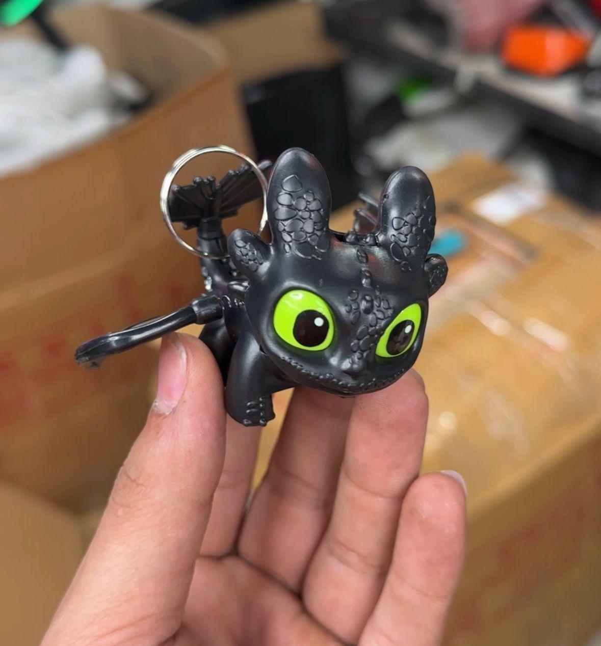 Nightfury Dragon Keyring 