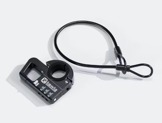 Kewig CNC Aluminium Anti Theft Helmet Lock