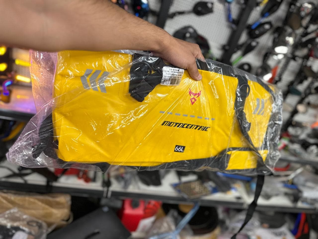 Moto Centric multi purpose 66L tail bag
