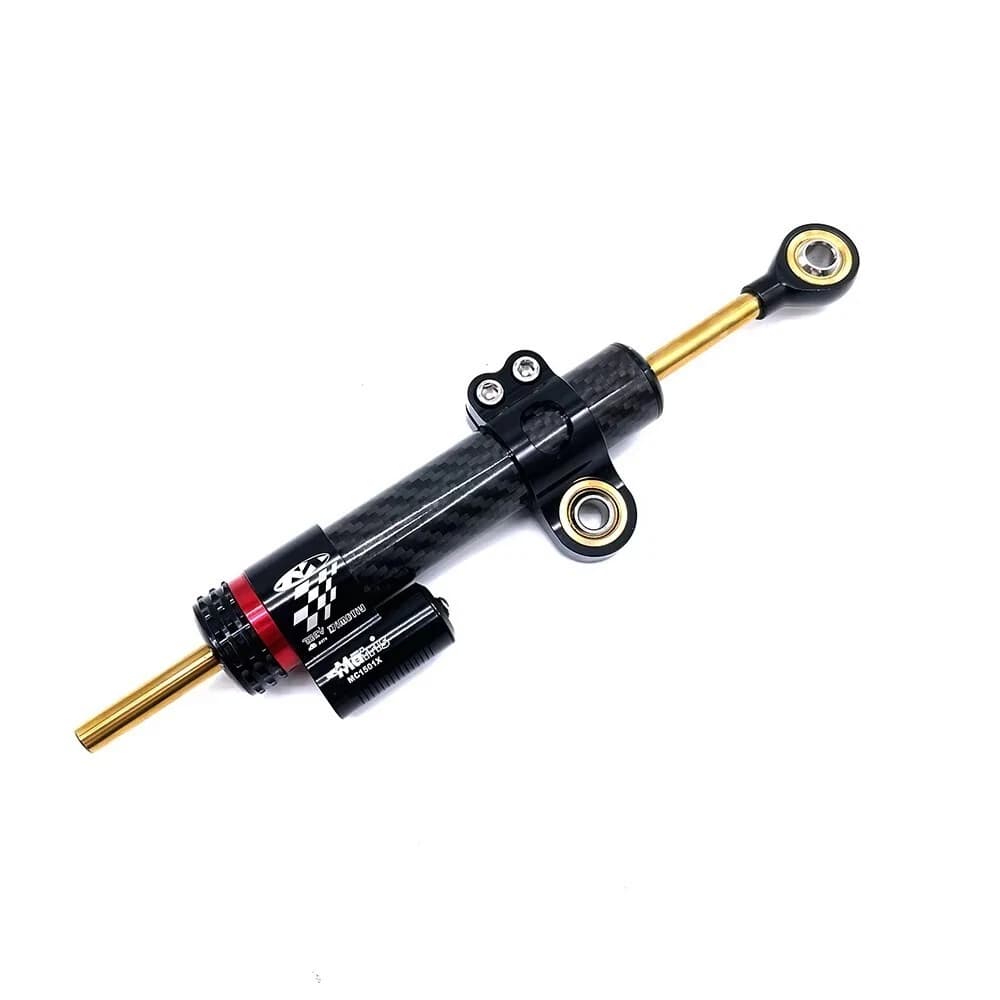 Steering Damper With Stabilizer Mounting Bracket Kit Fit Kawasaki ZX6R