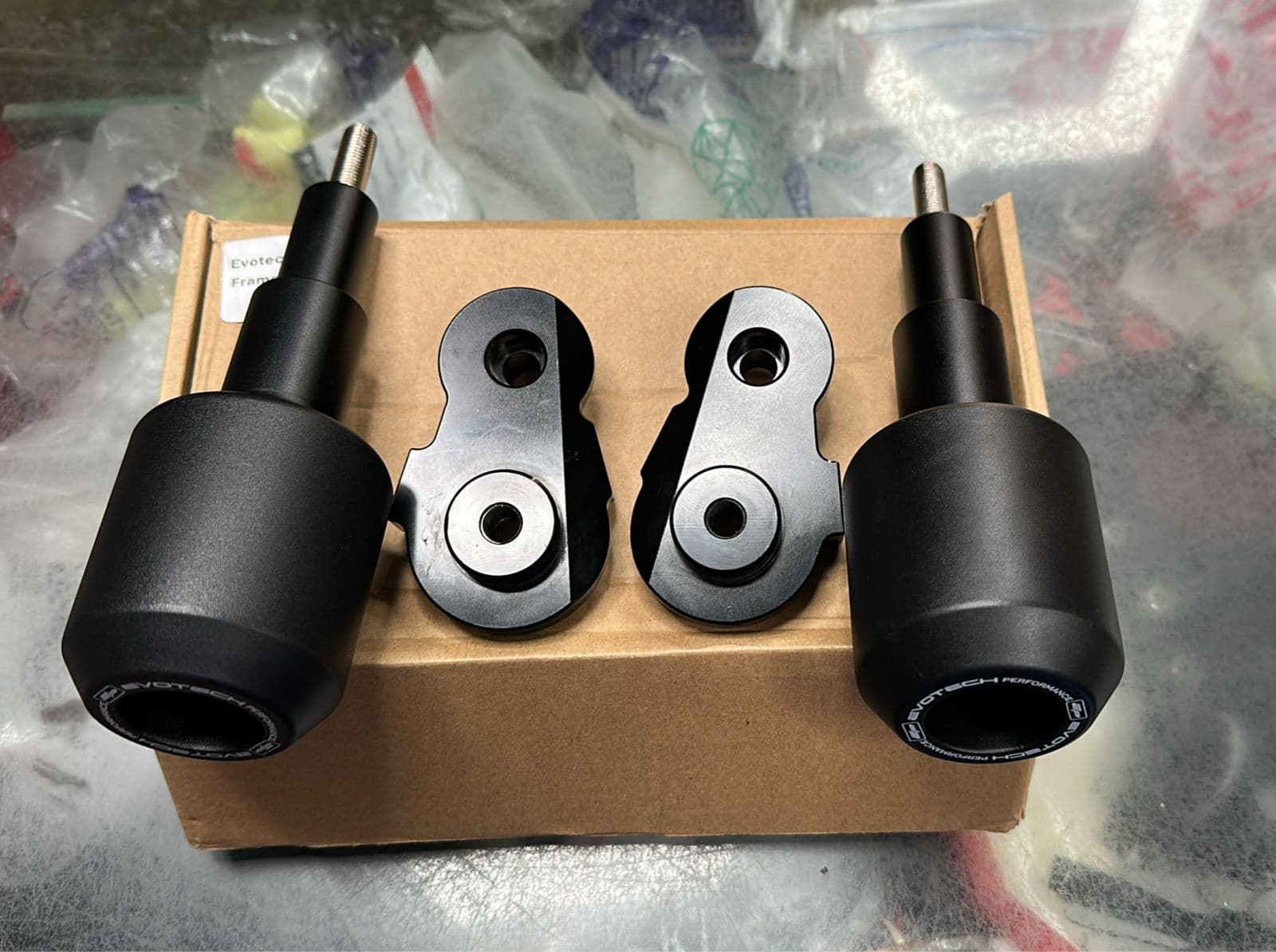 Frame sliders for aprilia rs457 premium bracket