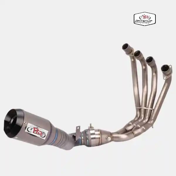 AR Full Exhaust System Modified Titanium Alloy Escape For Honda CBR650R CB650F With Muffler Slip-On