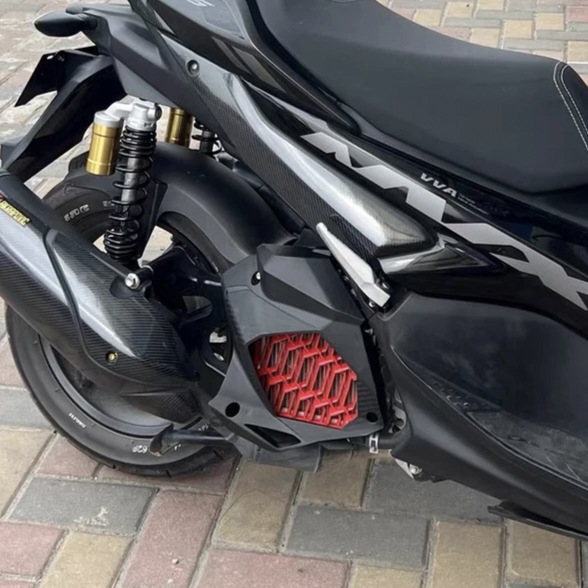 Carbon Radiator Cover For Yamaha Aerox 155