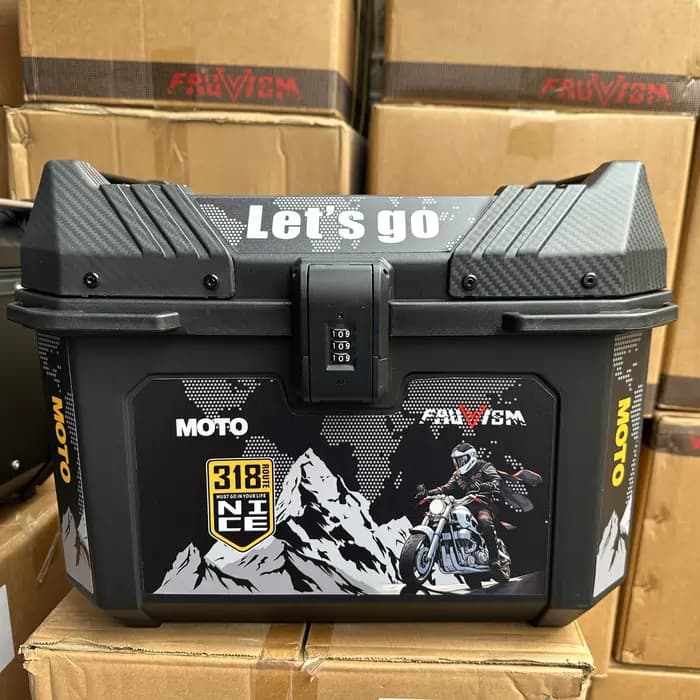 Top Box PVC With Number Lock System 45L Coloured