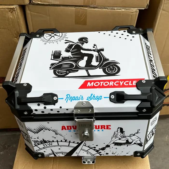 Top Box Aluminium 45L Coloured GS