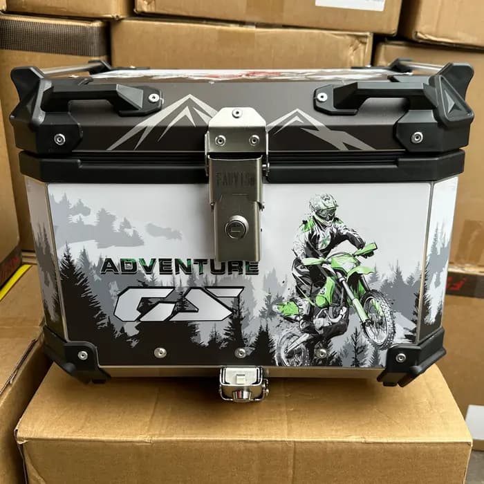 Top Box Aluminium 45L Coloured GS