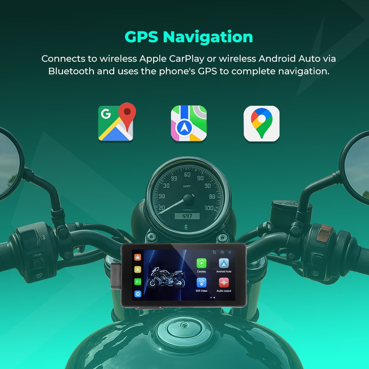 SIMTAC MOTORCYCLE NAVIGATION SYSTEM – M10D