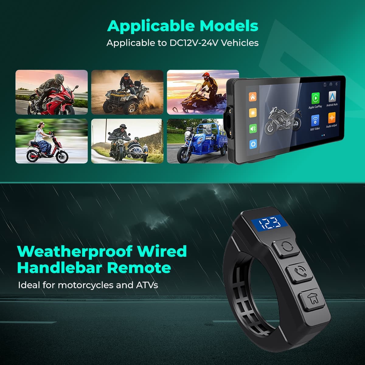SIMTAC MOTORCYCLE NAVIGATION SYSTEM – M10D