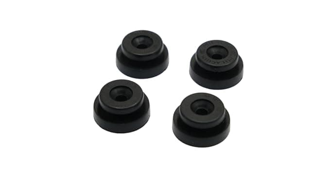  Top Box and Side Pannier Fitting Bush Set, Black Rubber Mounting Bushes set of 4
