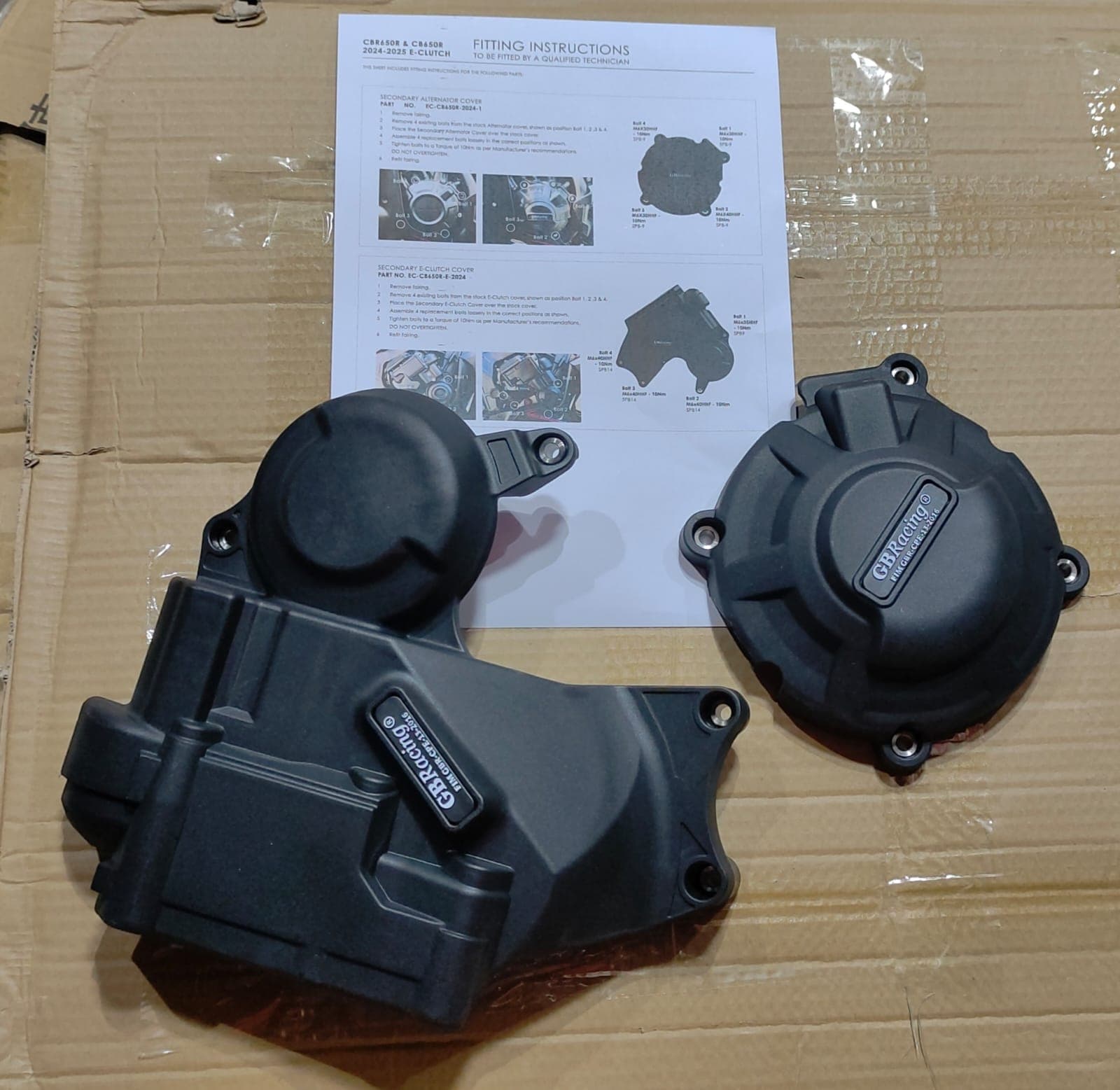 Engine cover for CBR 650R