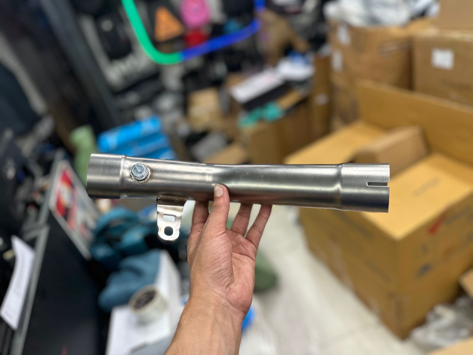 ZX-6R Stainless Steel D cat pipe