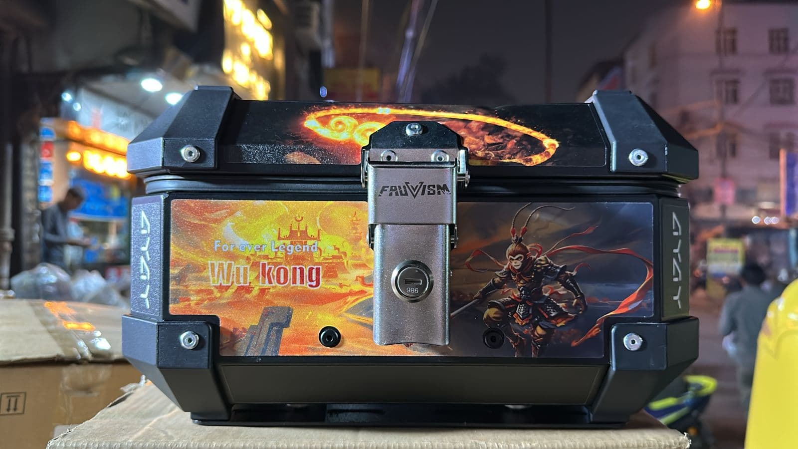 Coloured Top Box 15L