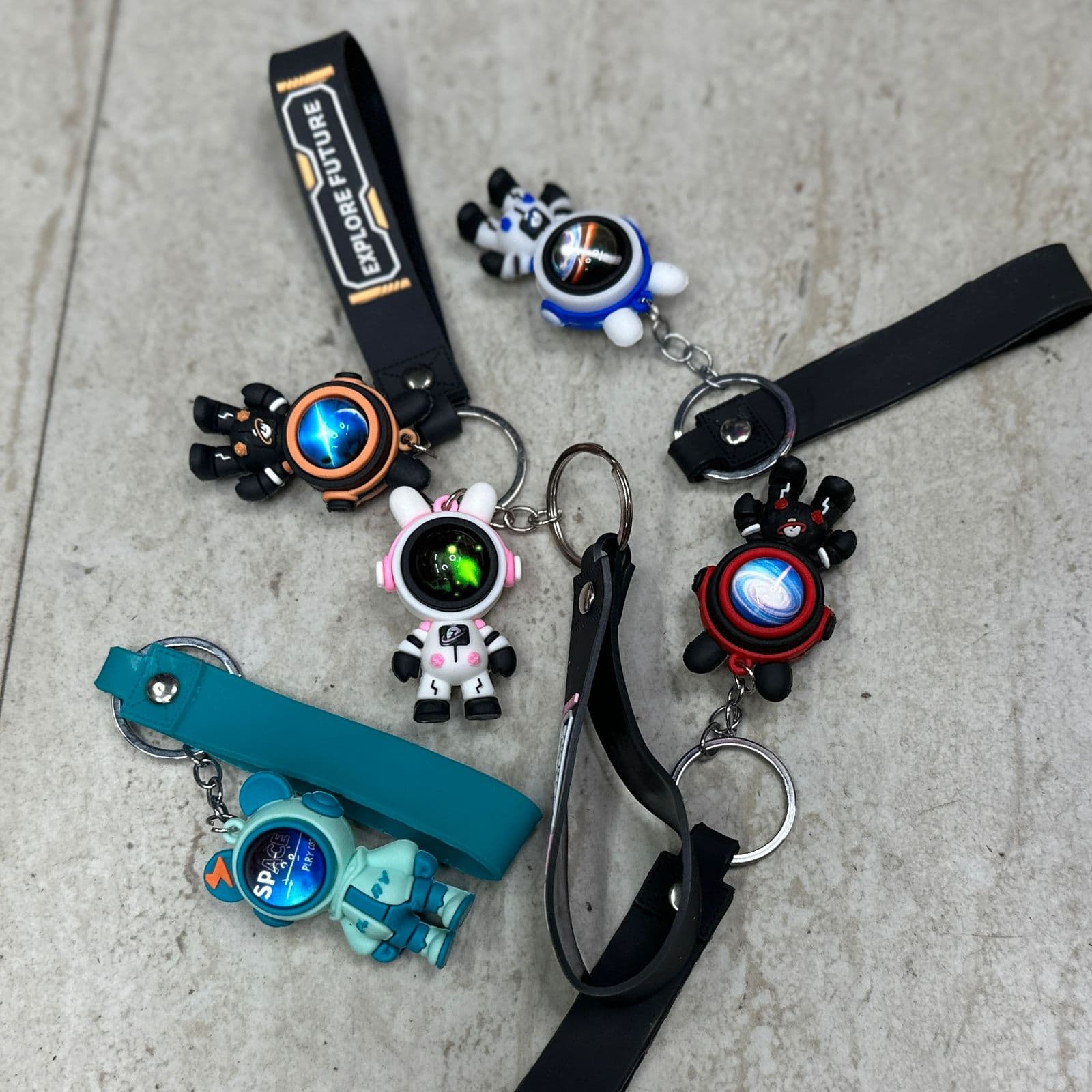 Key Ring Galaxy Bear 