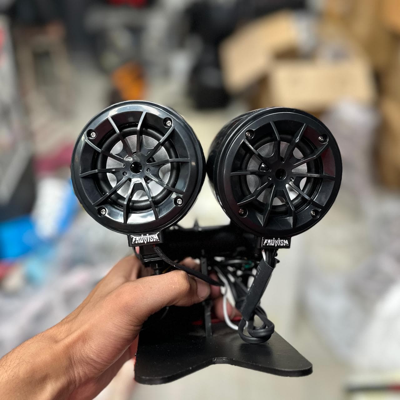 Bluetooth Speaker PVC for bikes set of 2