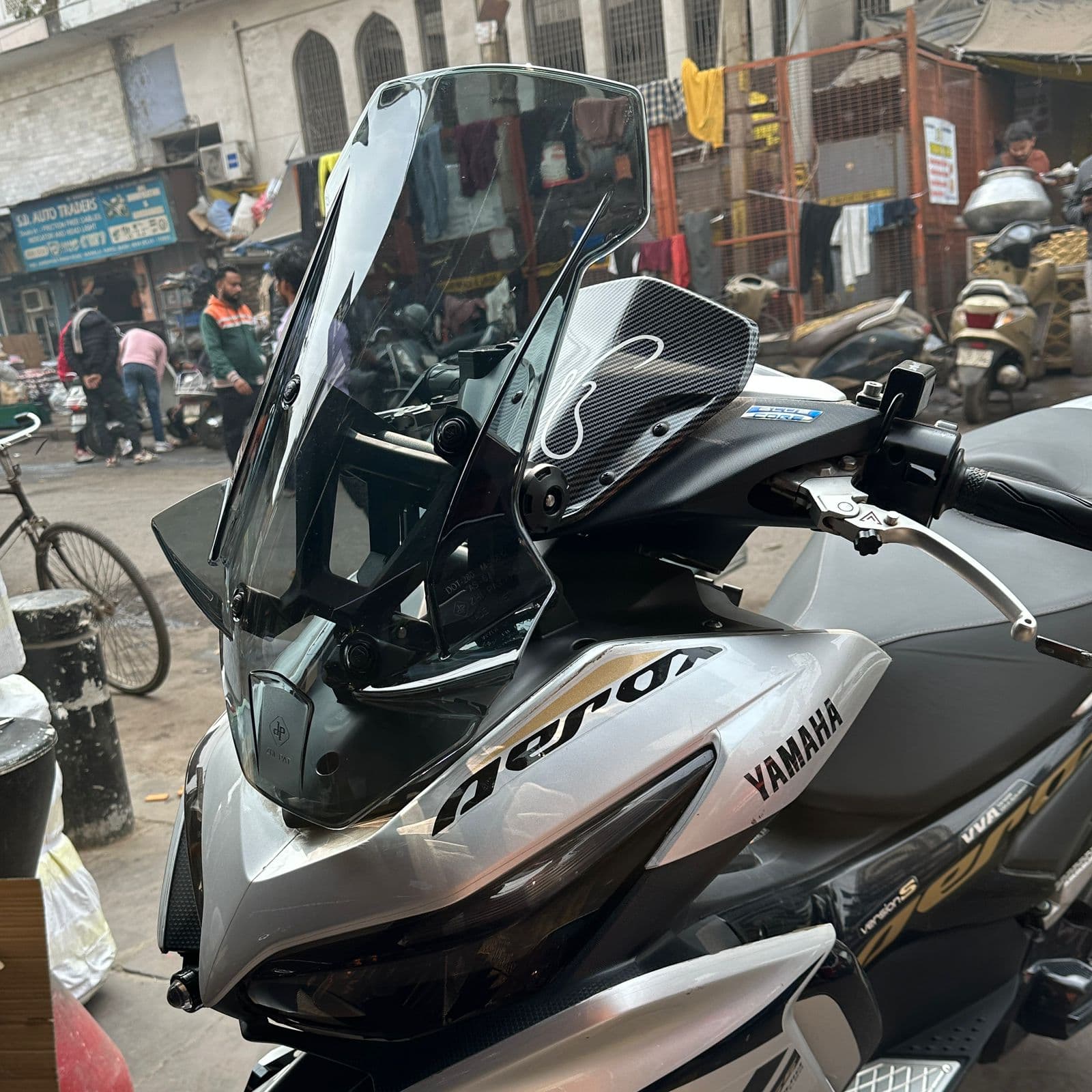 ZHI PAT Visor Windscreen Aerox 155