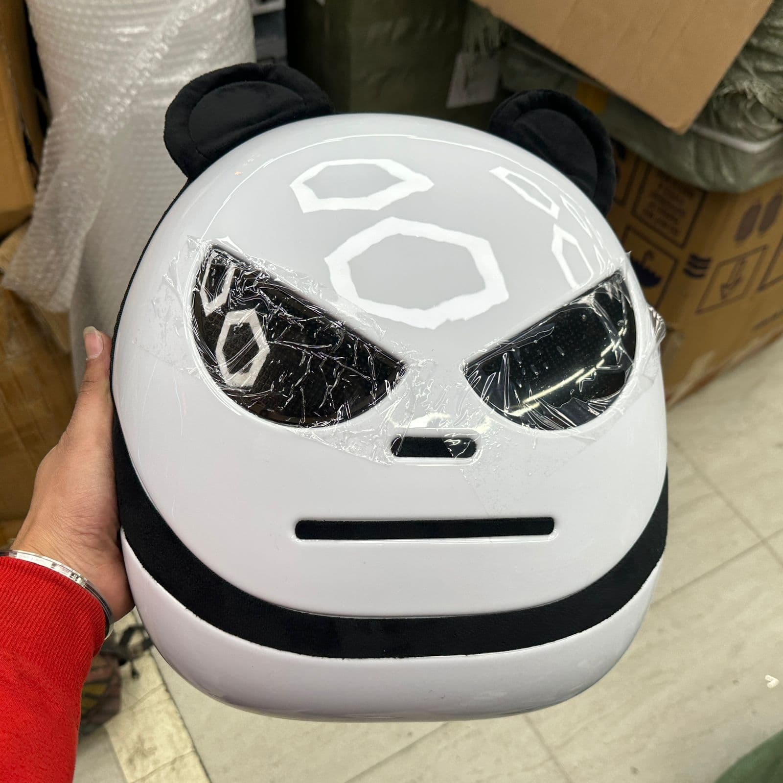 LED Bag Angry Panda