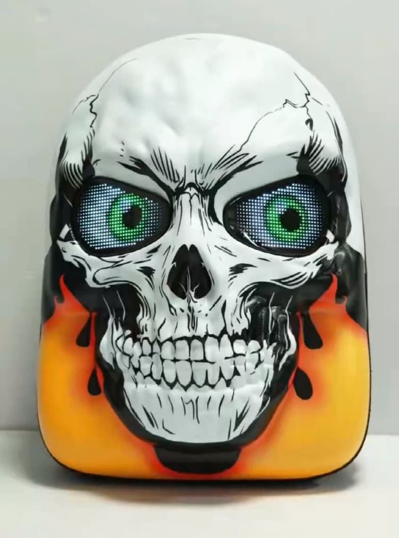 LED Backpack Skull Edition