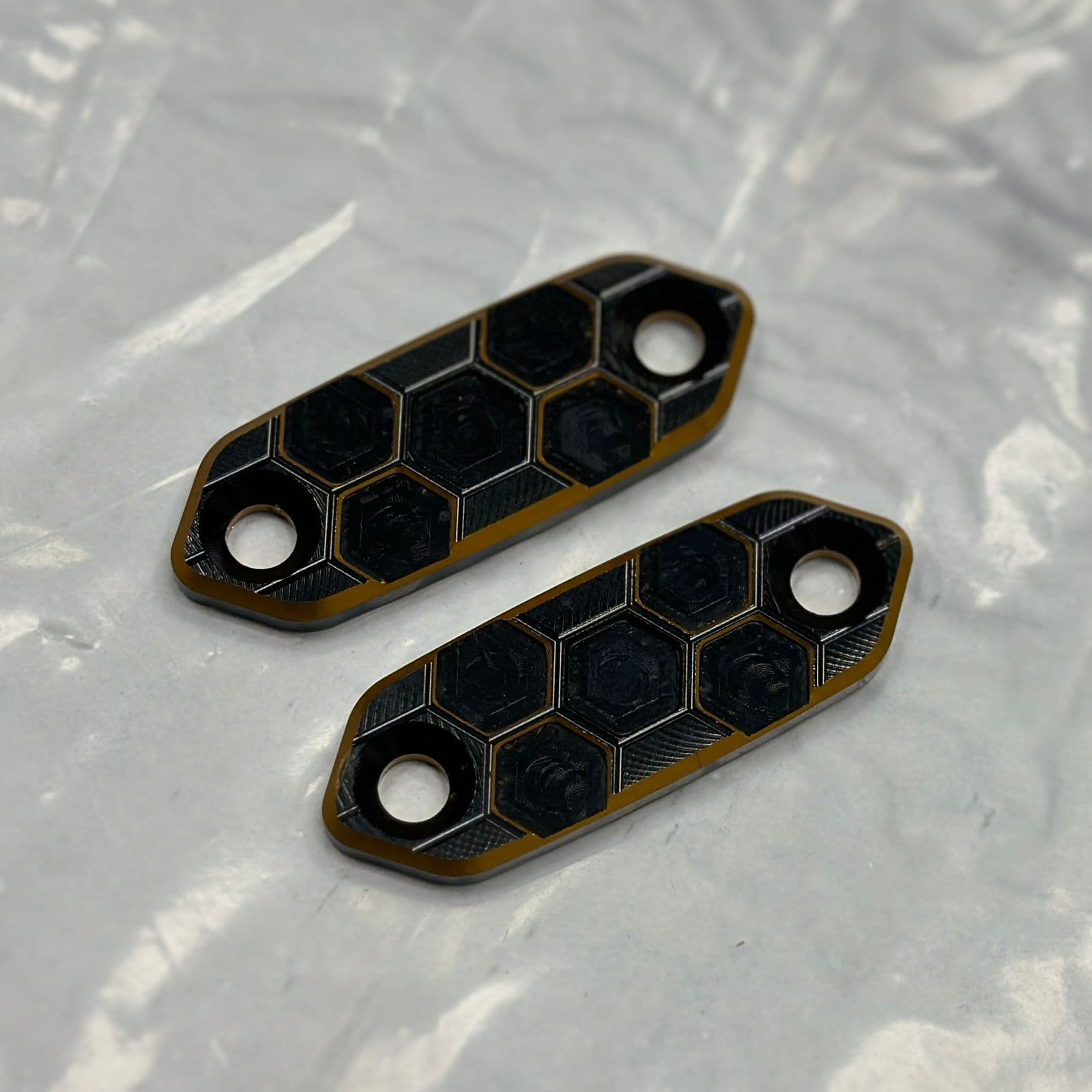 Mirror Block Off's Plate for Kawasaki Motorcycles Dual Colour
