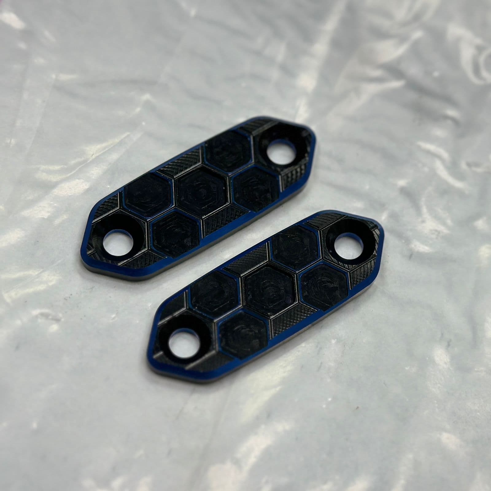Mirror Block Off's Plate for Kawasaki Motorcycles Dual Colour