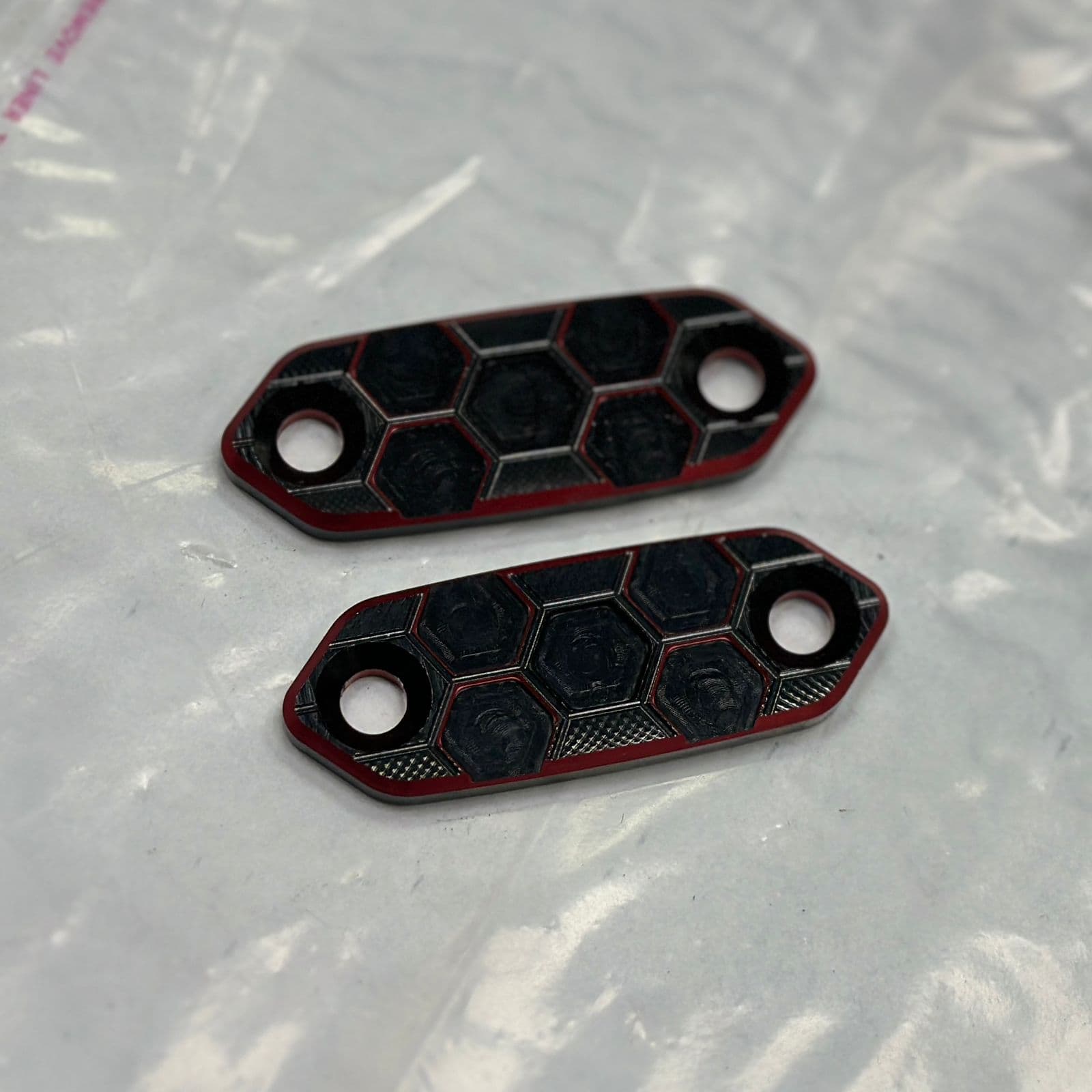 Mirror Block Off's Plate for Kawasaki Motorcycles Dual Colour