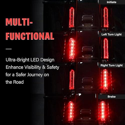 Motorcycle Universal Tail Lamp Harley Style