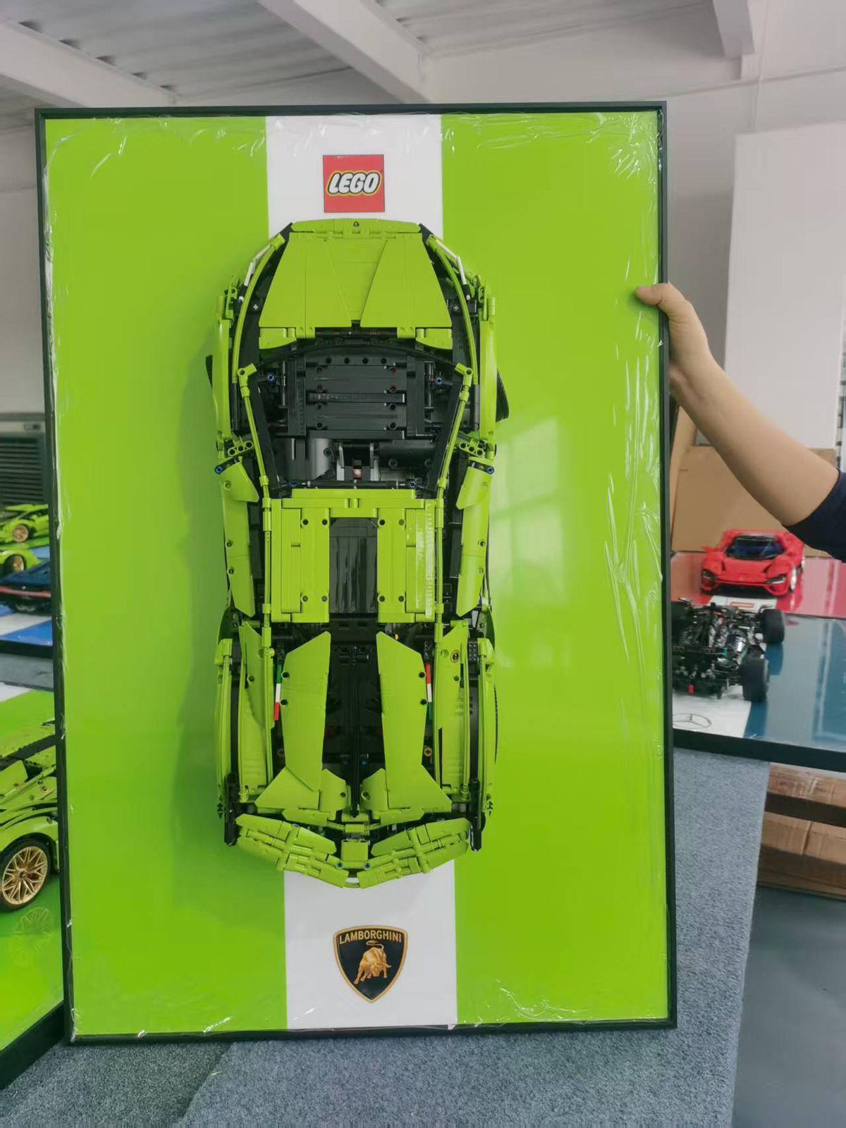 Wall Board With Lego Art