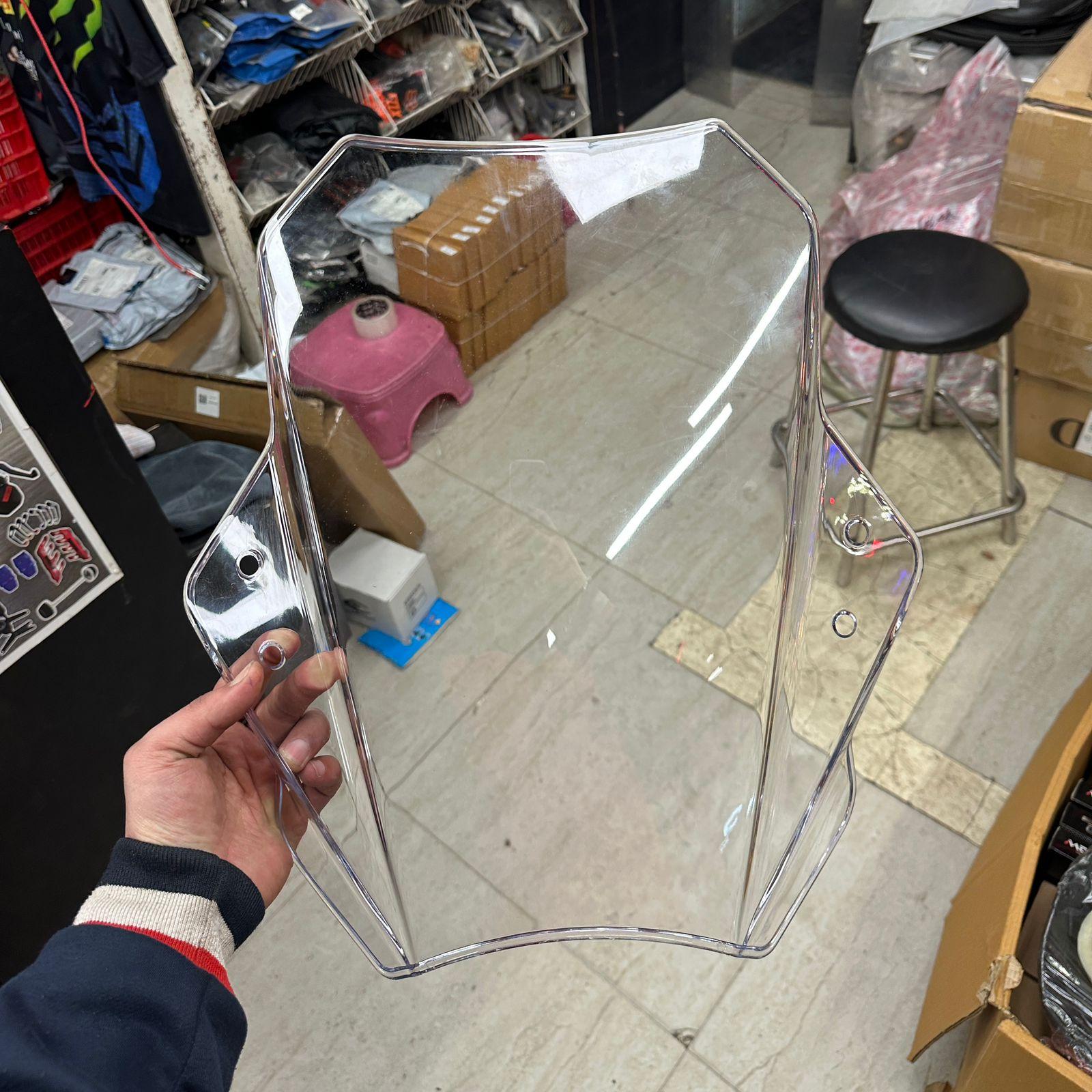 Universal Big Visor with Clamp