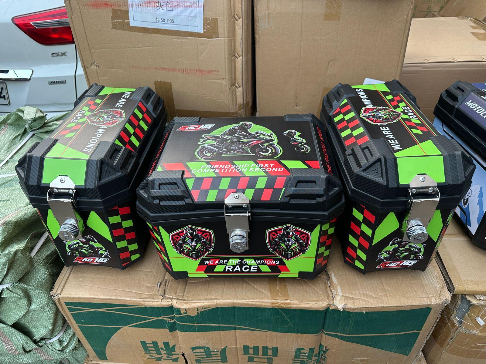 PVC Panniers 28+28L and 45L Top Box