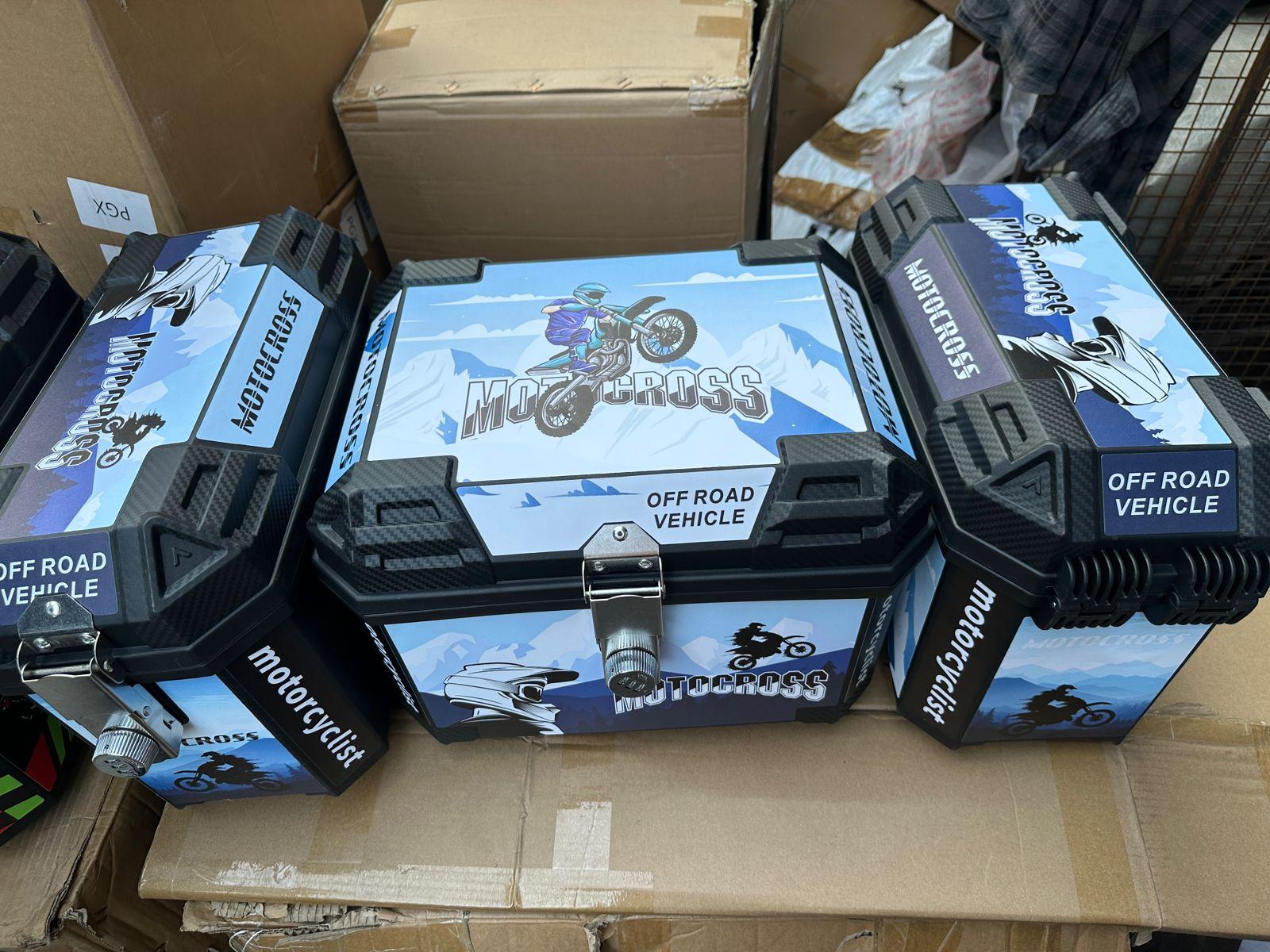 PVC Panniers 28+28L and 45L Top Box