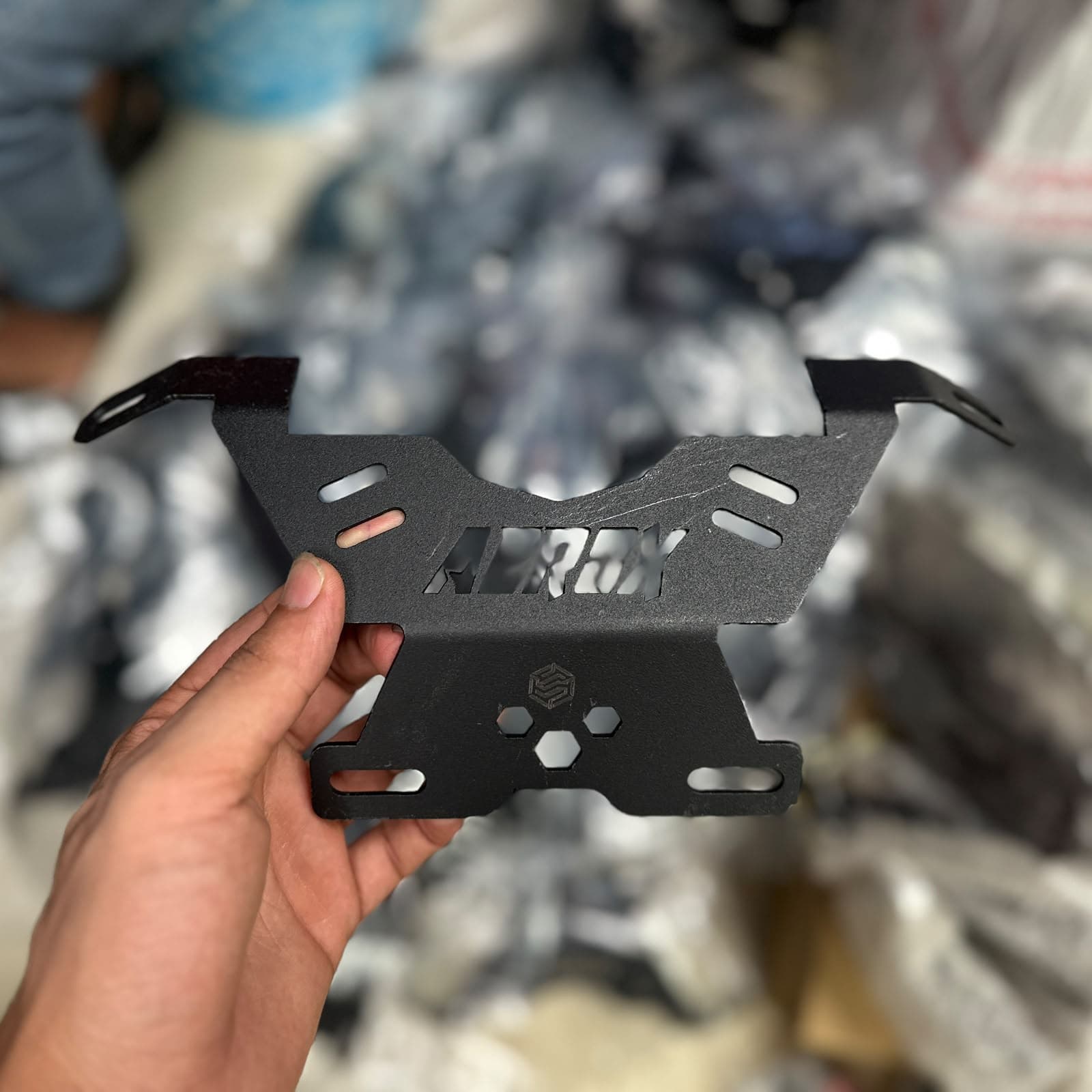 Aerox 155 Front Number Plate Holder