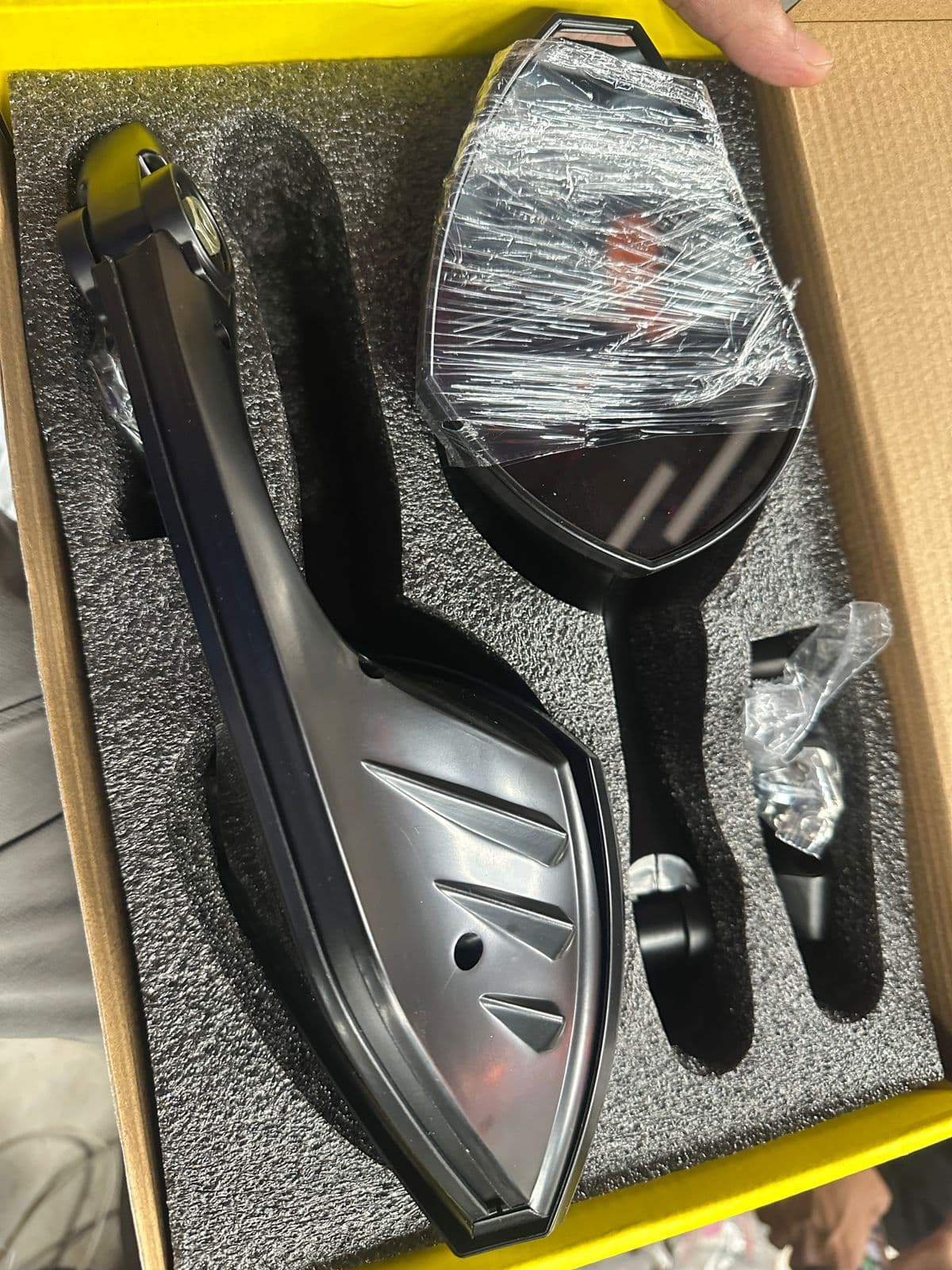 New style mirror premium quality special edition fits in all bikes