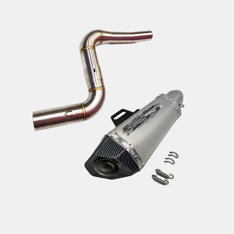 Akrapovic Exhaust + Bendpipe NS 200/RS 200/DOMINAR BS4