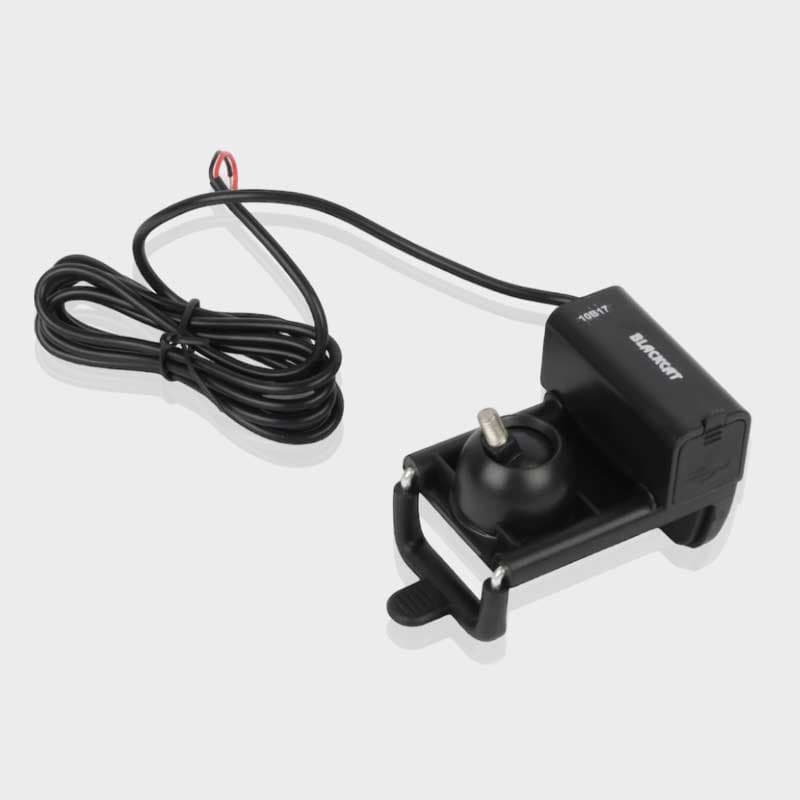 Black Cat Mobile Holder with Charger