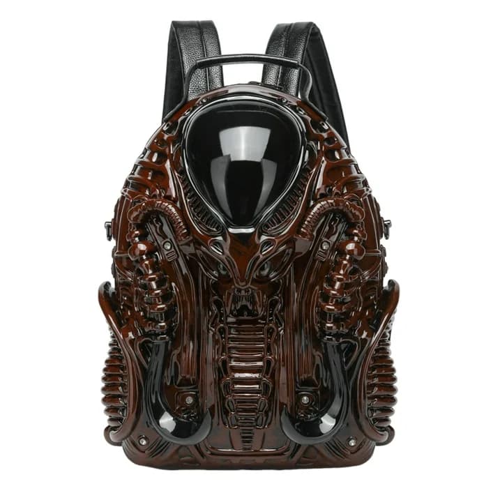 Predator 3d look owl eye backpack