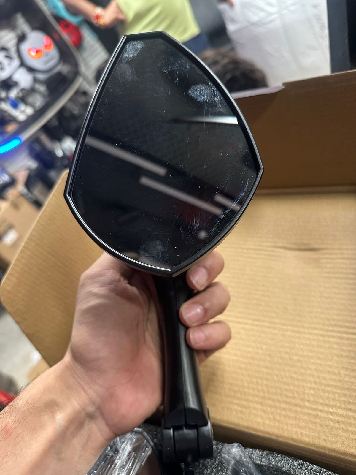 New style mirror premium quality special edition fits in all bikes