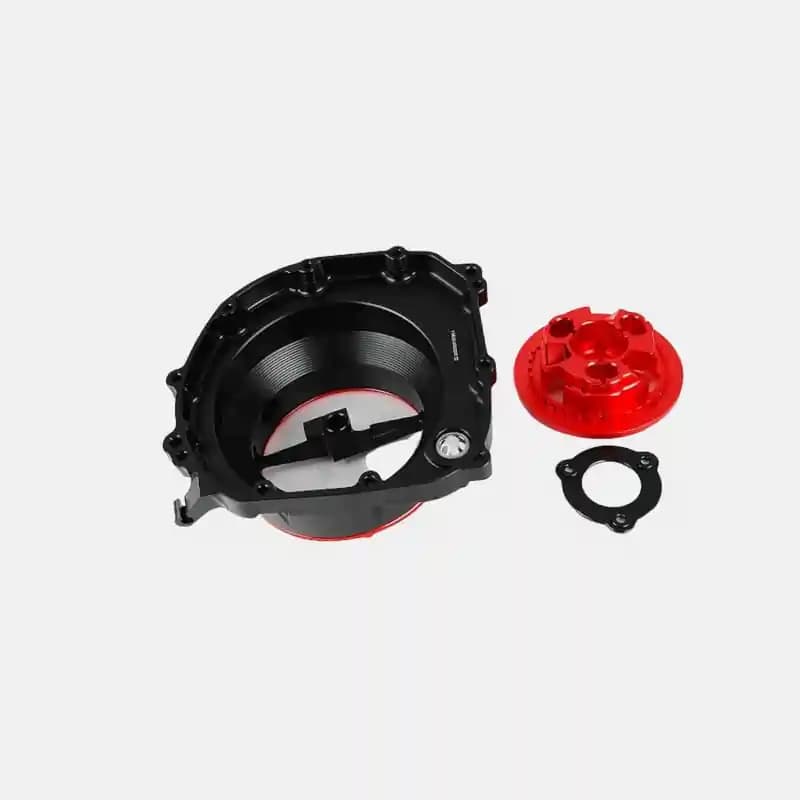 CNC Racing Clear Clutch Cover & Spring Retainer R For Kawasaki Z900RS 2018-21 