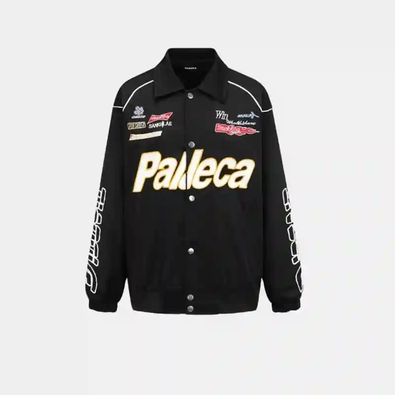 Riding Jacket Men Motorcycle Coat Jackets (black)