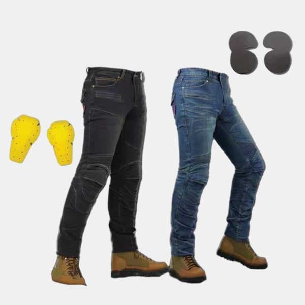 DENIM Pant Men Motorcycle Anti-Fall With L-2 Protective Gear