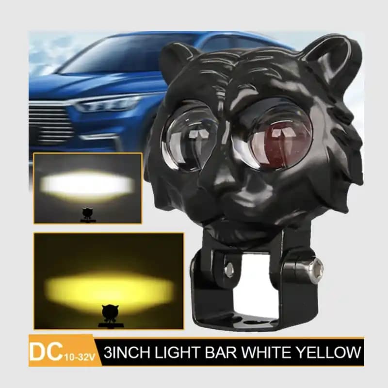 Dual Colour Tiger Auxilary Light With Blinker