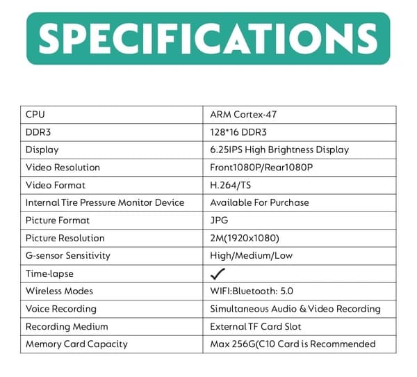 Simtac DVR and Navigation screen 