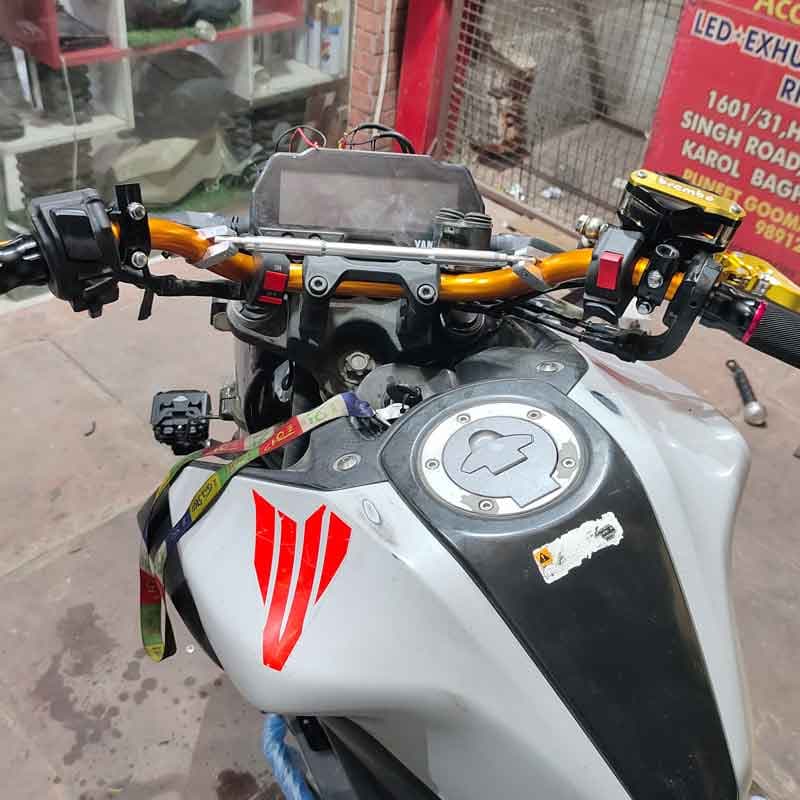 Handle Bar Dirt Bike Style with Handle Rod