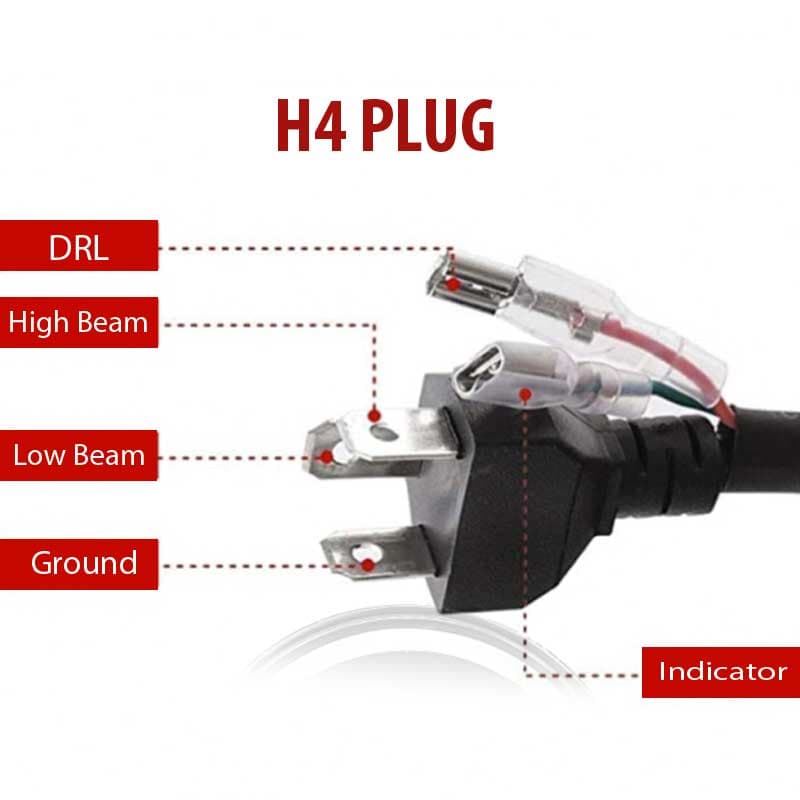 Head Light 7 Inch 12-LED