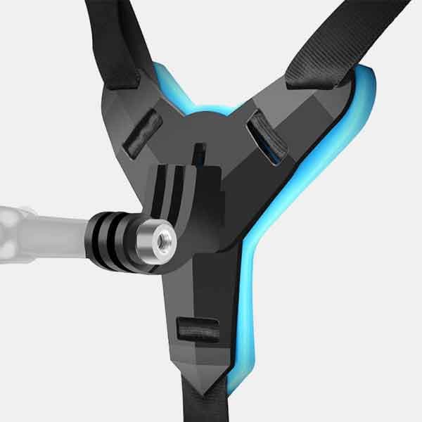 Helmet Mount for Go Pro (premium)