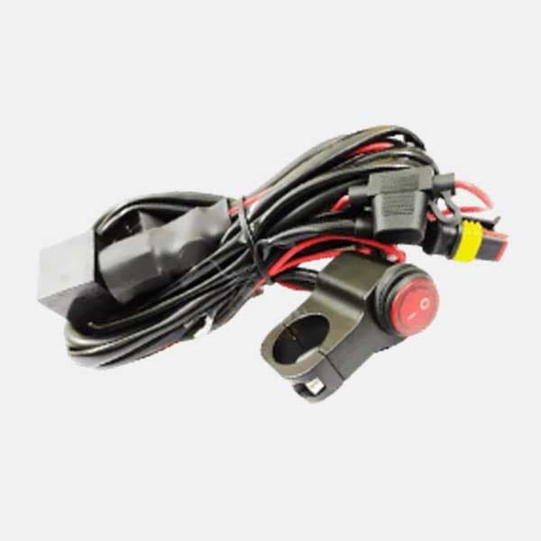 HJG 4 Led Fog Light with wiring Harness