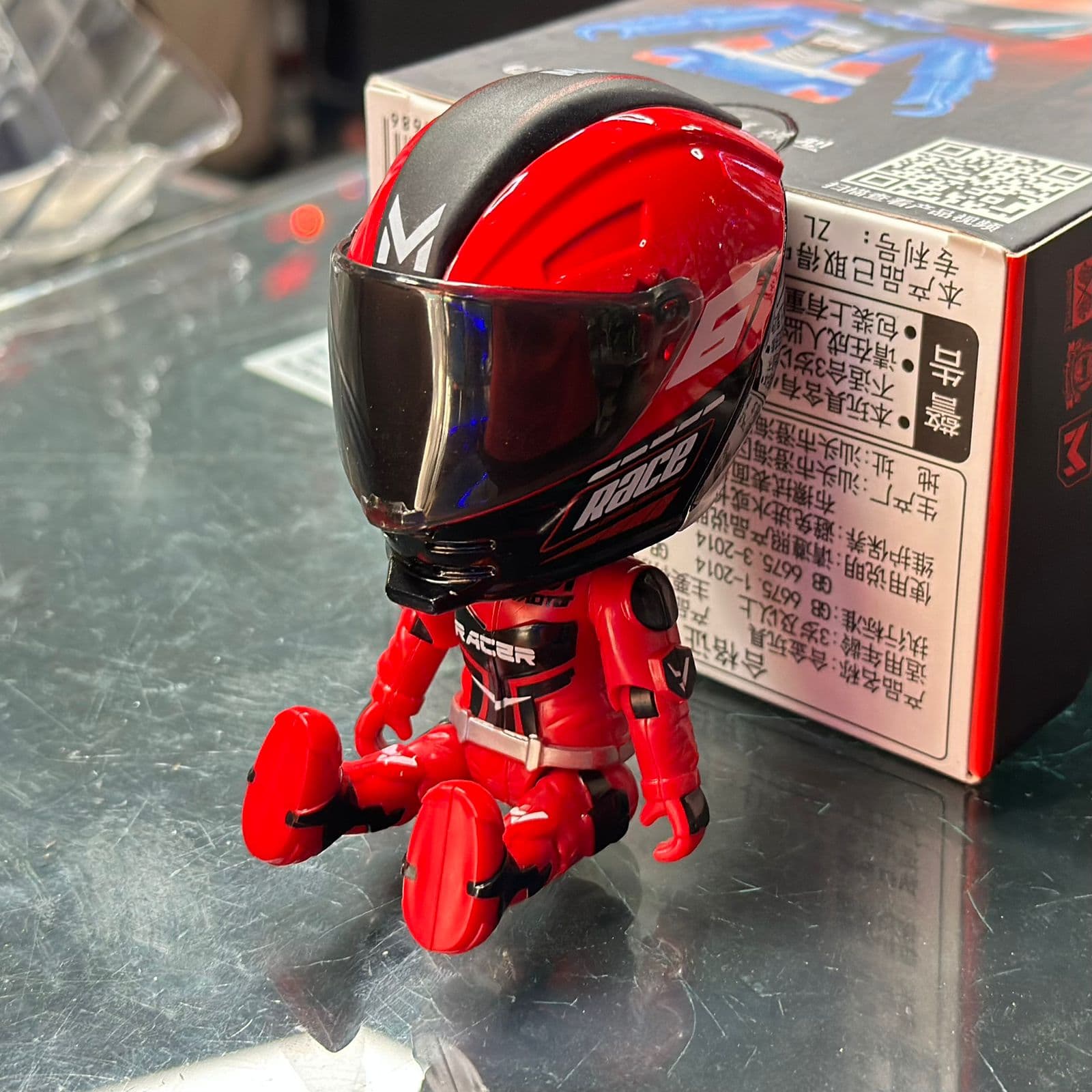 Mini helmet toy